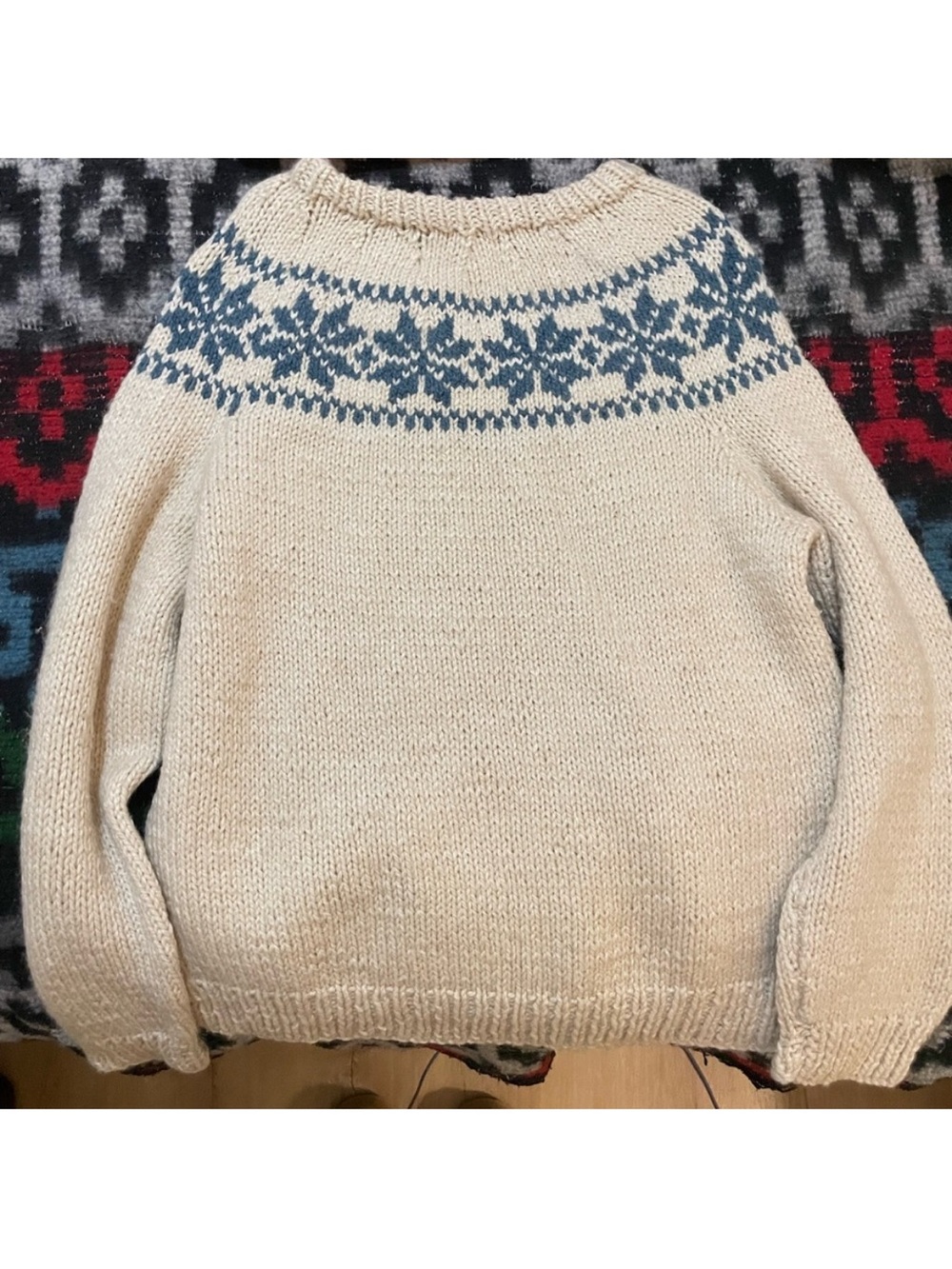 Handmade Fair Isle Sweater - Picture 2 of 3